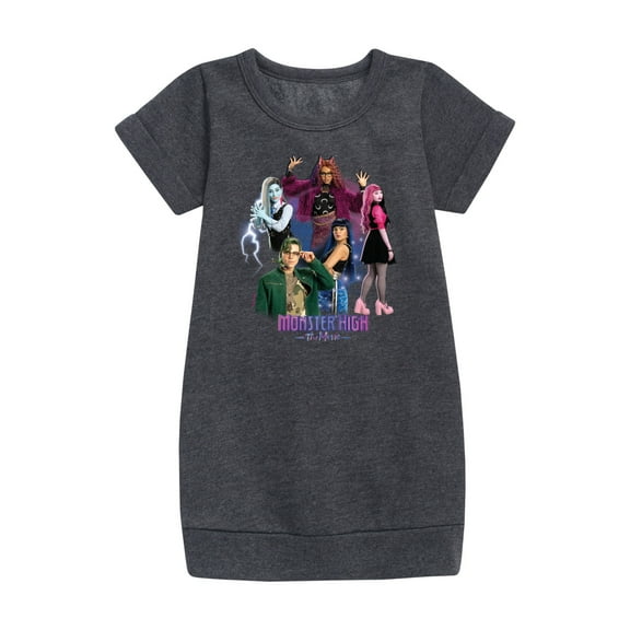 Monster High the Movie Group Photo - Toddler And Youth Girls Fleece Dress