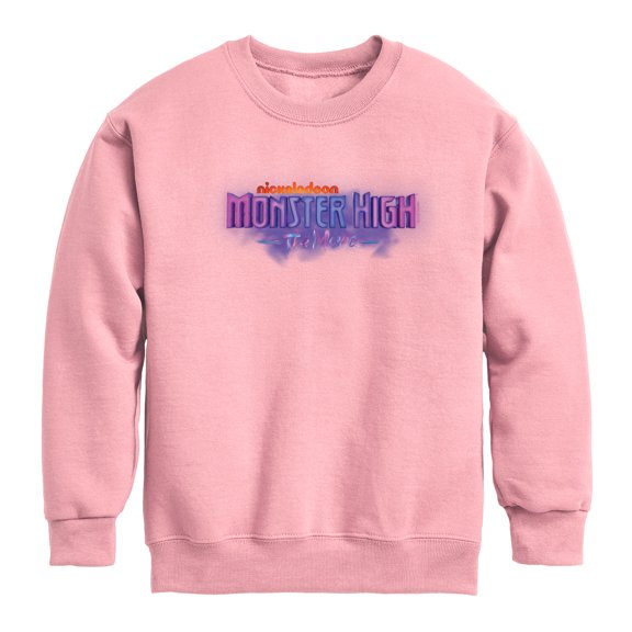 Monster High - MH The Movie Logo - Toddler & Youth Crewneck Fleece Sweatshirt