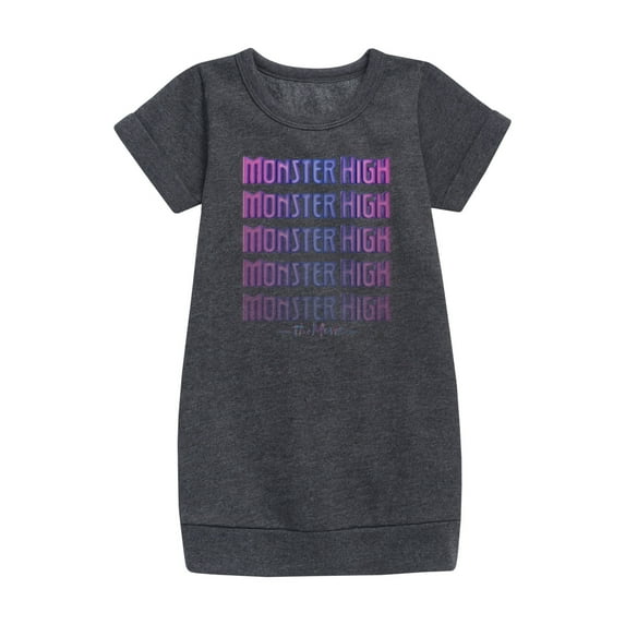 Monster High the Movie - Toddler And Youth Girls Fleece Dress