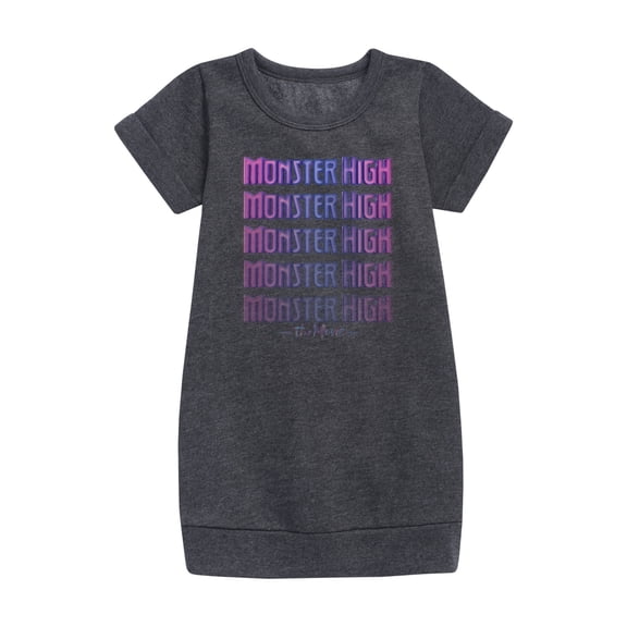 Monster High the Movie - Toddler And Youth Girls Fleece Dress
