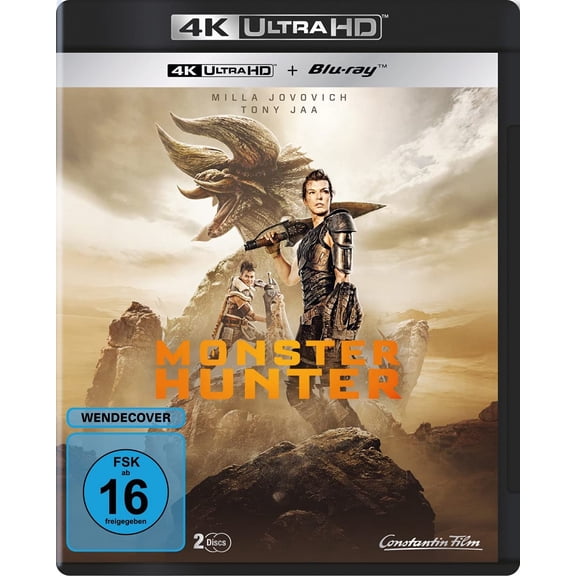 Monster Hunter (4K Ultra-HD) (+ Blu-ray 2D) (4K Ultra HD)