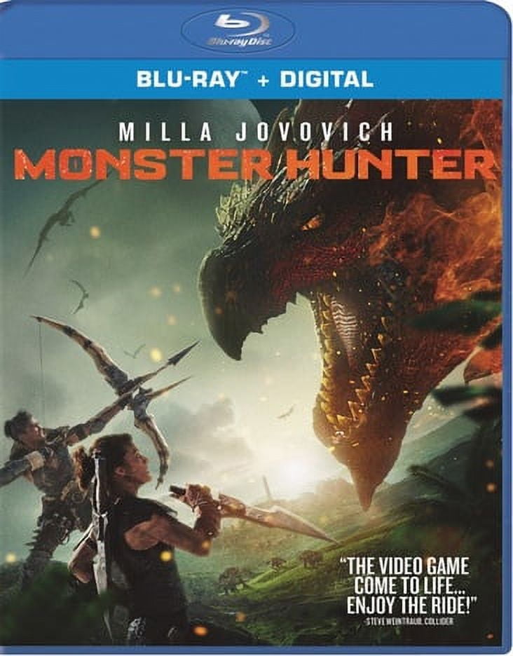 Pre-Owned Monster Hunter (Blu Ray) (Good) - Walmart.com
