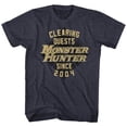 thumbnail image 1 of Monster Hunter Since04 Navy Heather Adult T-Shirt 4Xl, 1 of 2
