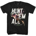 thumbnail image 1 of Monster Hunter Hunt 'Em All Black Adult T-Shirt, 1 of 2