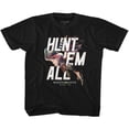 thumbnail image 1 of Monster Hunter Hunt 'Em All Black Children's T-Shirt, 1 of 2