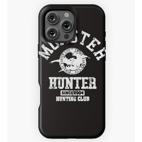 Monster Hunter Hunting Club GA8695 Phone Case for iPhone 11 to 17 Pro Max