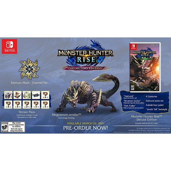 Monster Hunter Rise: Collector's Edition - Nintendo Switch