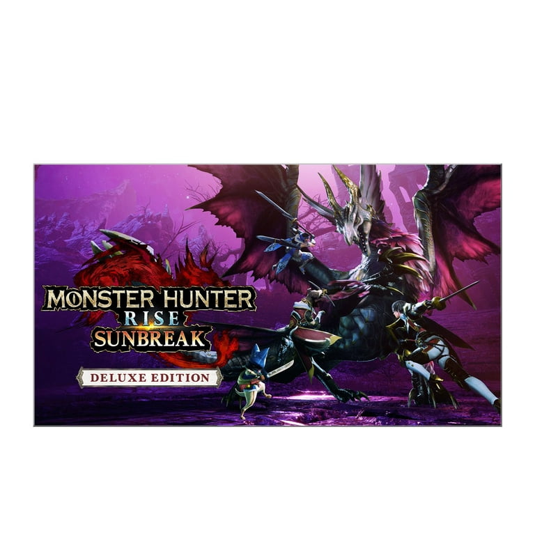 Deluxe - Switch + Monster Nintendo Hunter Sunbreak [Digital] Rise