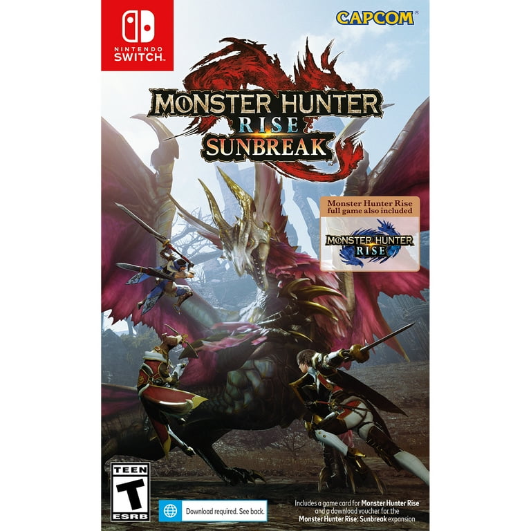 Monster Hunter Rise + Sunbreak Nintendo Switch, Nintendo Switch – OLED  Model, Nintendo Switch Lite [Digital] 118062 - Best Buy