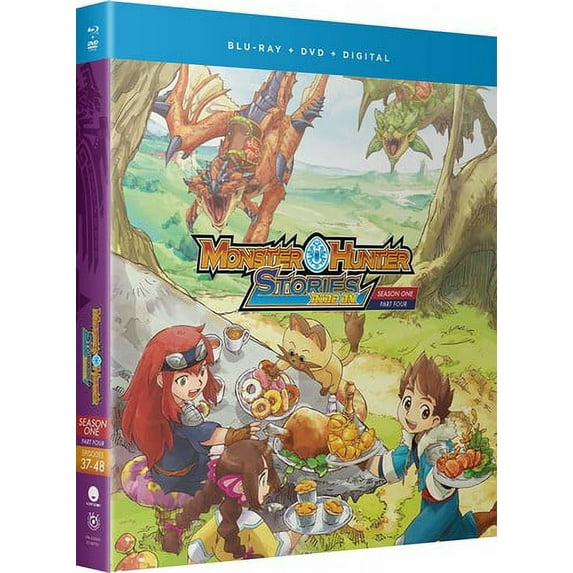 Monster Hunter Stories Ride On: Season One Part Four (Blu-ray + DVD + Digital Copy), Funimation Prod, Anime