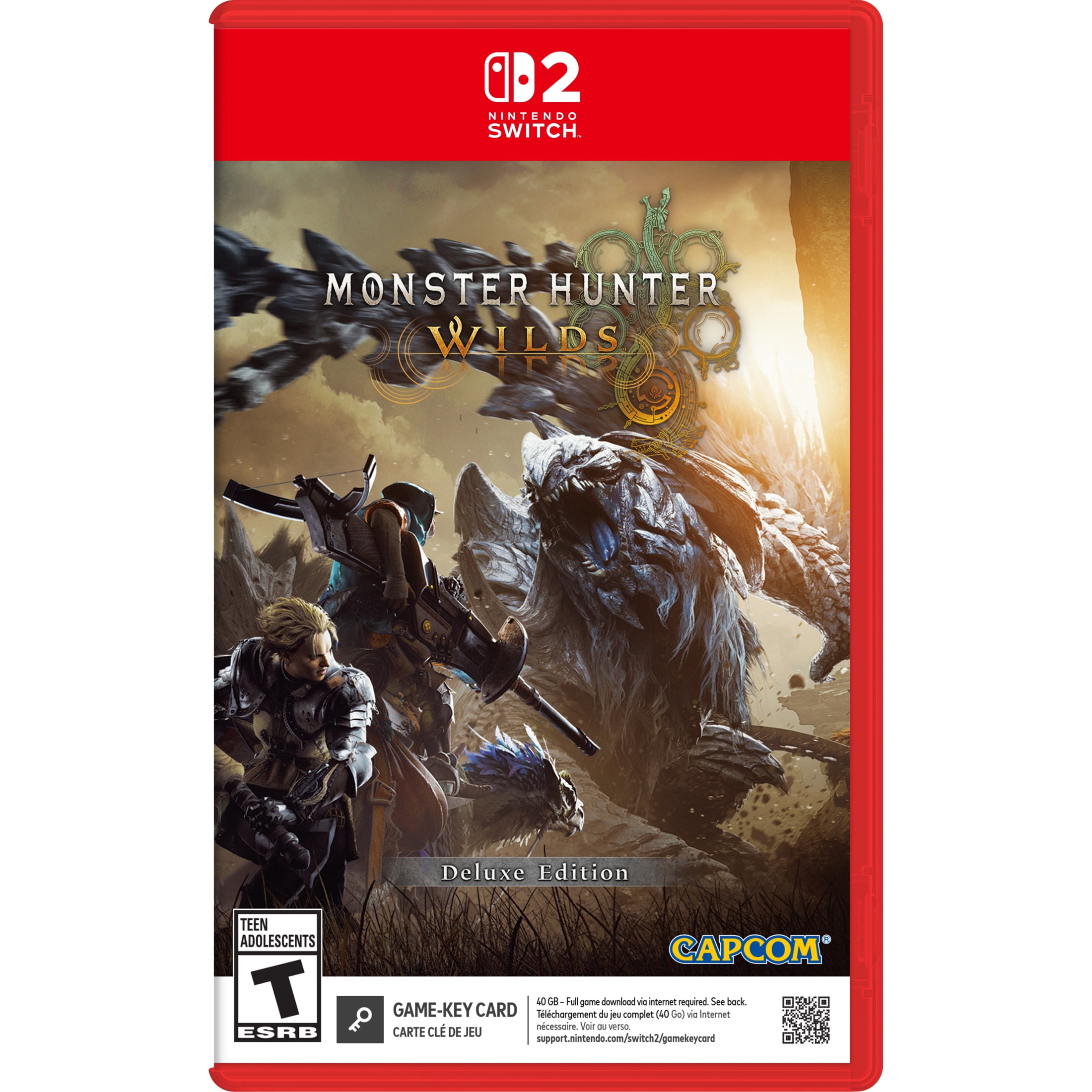 Monster Hunter Wilds Deluxe Edition - Nintendo Switch 2 Game