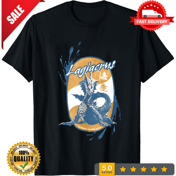 Monster Hunter Wilds Lagiacrus For Adult S-4XL T-Shirt, LIMITED EDITION-TH67470