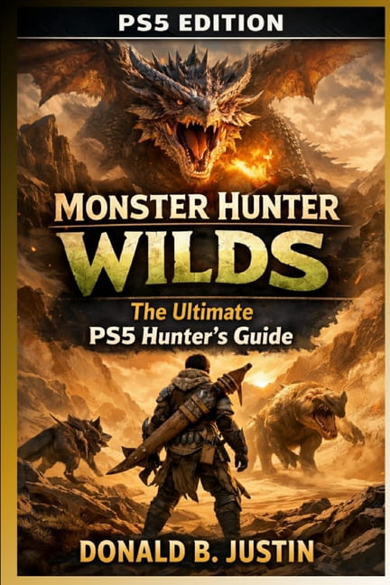 Monster Hunter Wilds: The Ultimate PS5 Hunter's Guide: From Beginner to Legendary-Master Combat, Controls, Gear Builds, , (Paperback)