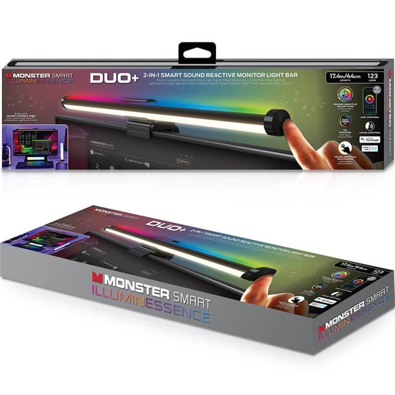 Monster MLB72027RGB Illuminessence Duo+ Smart Light Bar
