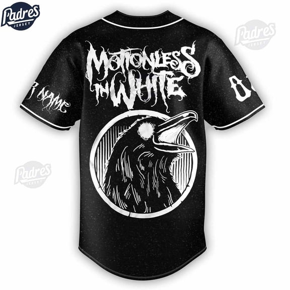 Monster In White Band Custom Baseball Jersey Shirt