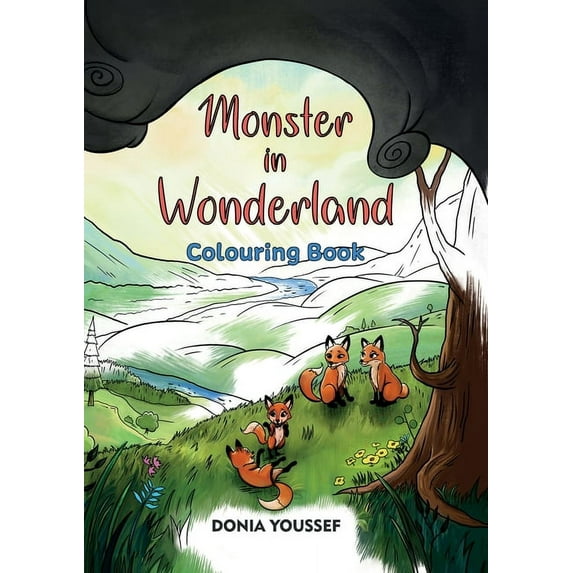 Monster in Wonderland: Colouring Book, (Paperback)