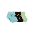 thumbnail image 1 of Character Halloween Cozy Quarter Socks, 3- Pack, Sizes 12M- 5T, 1 of 5