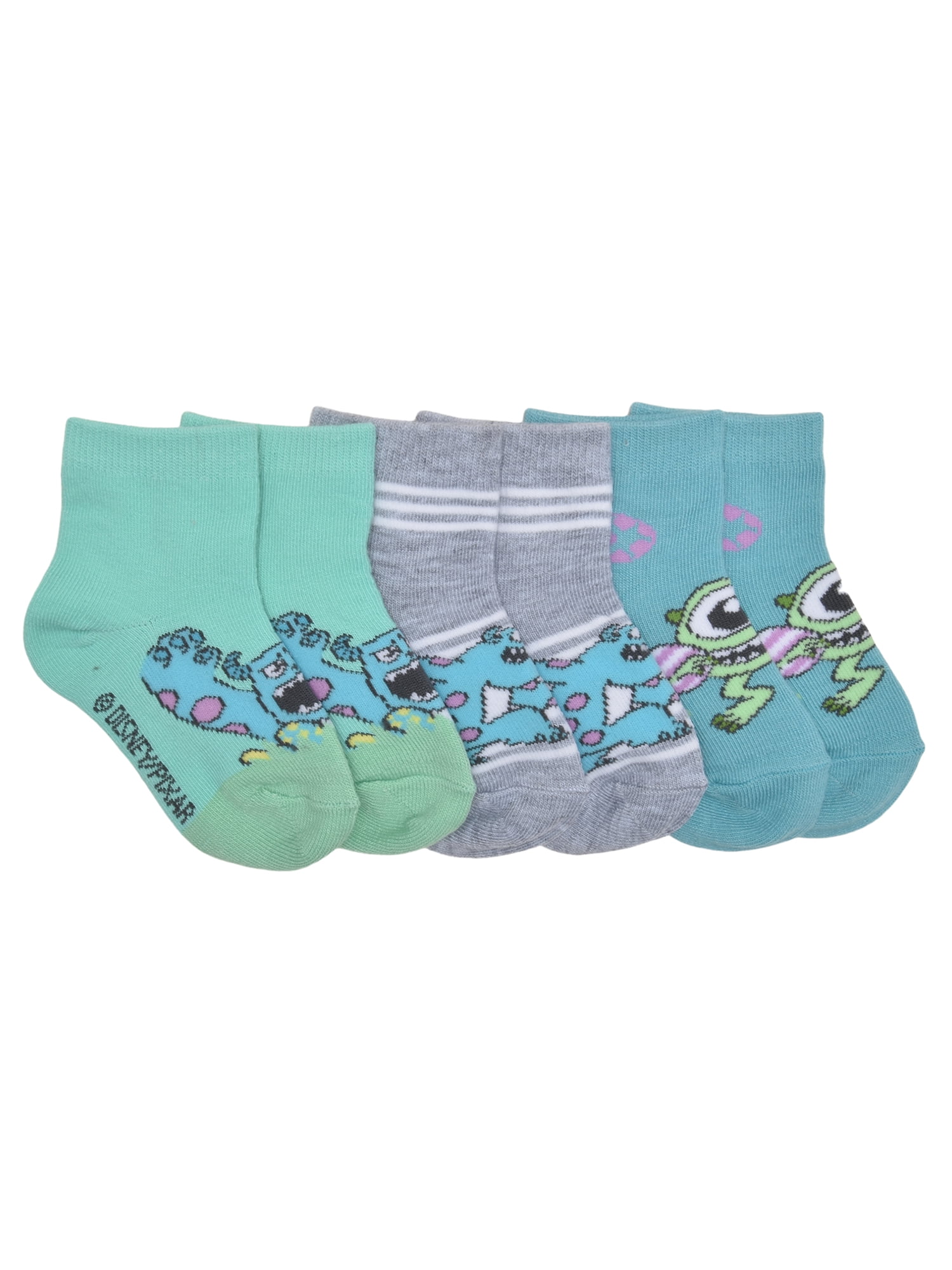 Character Toddler Ankle Easter Socks, 3-Pack, Sizes 12M-5T