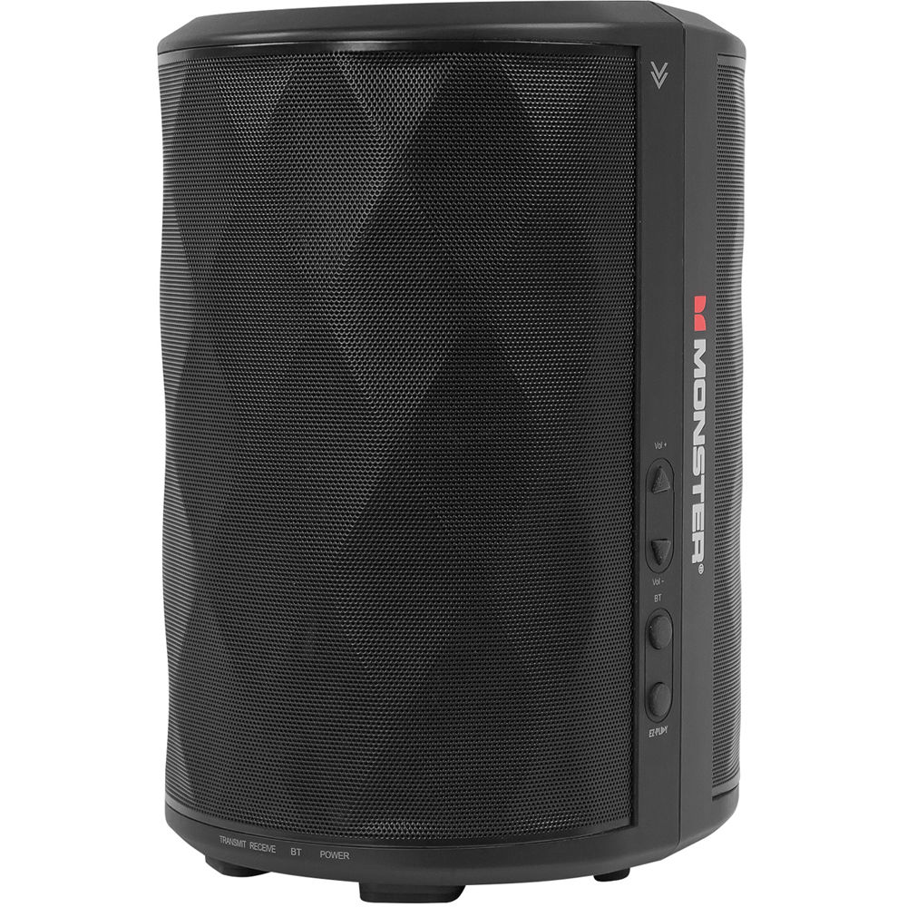 Monster Indoor / Outdoor Wireless Speaker 40W High Performance Indoor/Outdoor Bluetooth Speakers, EZ-Play (Expandable up to 8 Speakers), Water Resistant, and Wall Mountable (Two Speakers Included) - image 1 of 2