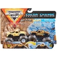 thumbnail image 1 of Monster Jam 1:64 2-Pack (Color Change) Grave Digger vs. Team Meents, 1 of 7