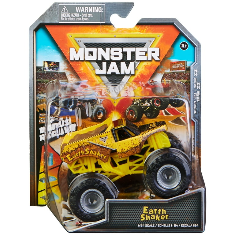 Monster Jam 1:64 EarthShaker Monster Truck, Arena Favorites