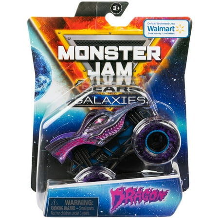 Monster Jam 1:64 Gears and Galaxies Dragon (Walmart Exclusive)