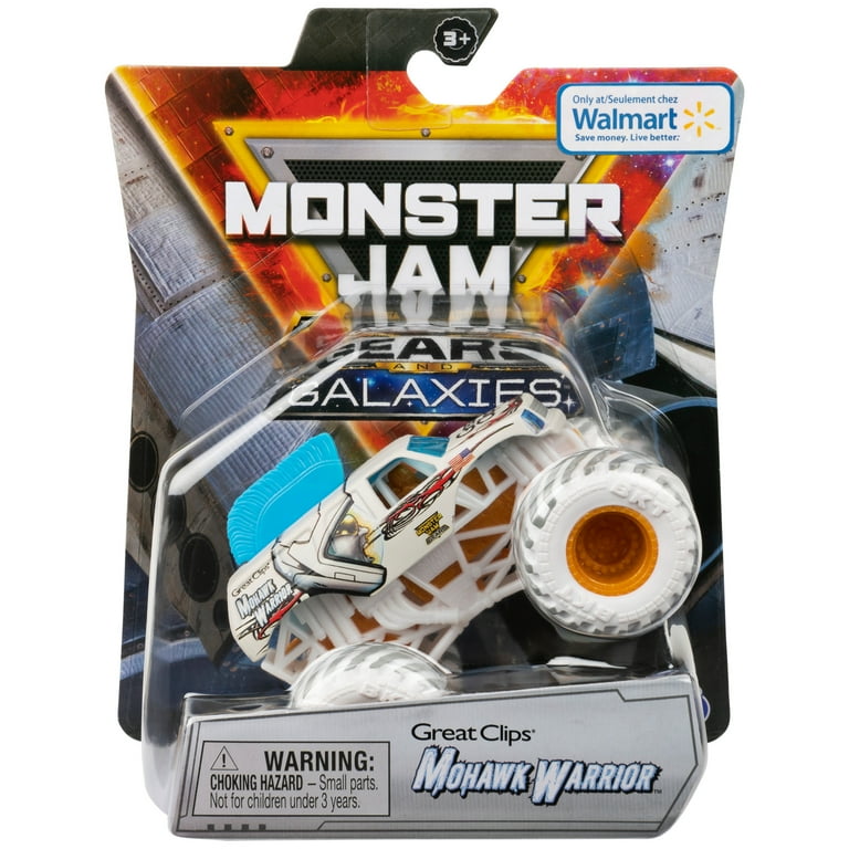 Monster Jam 1:64 Gears and Galaxies Mohawk Warrior (Walmart