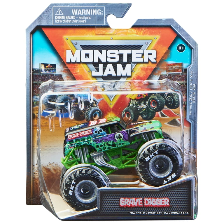 Monster Jam, 1:64 Scale Die-Cast Monster Truck (Styles May Vary