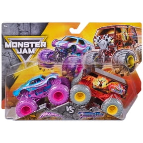 Monster Jam, 1:64 Scale Die-Cast Monster Trucks 2-Pack (Style May Vary)