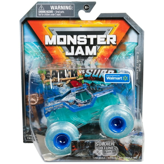 Monster Jam 1:64 Soldier Fortune Black Ops (Walmart Exclusive)