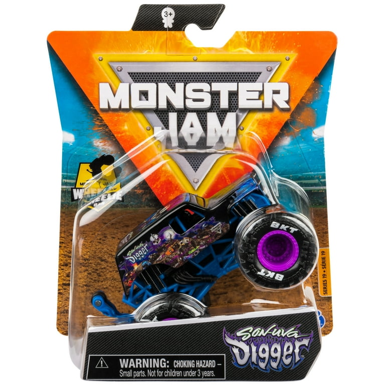 モンスタージャム SON-UVA DIGGER MOHAWK WARRIOR Amazon.com: Monster Jam, Official Son Uva Digger Vs. Mohawk