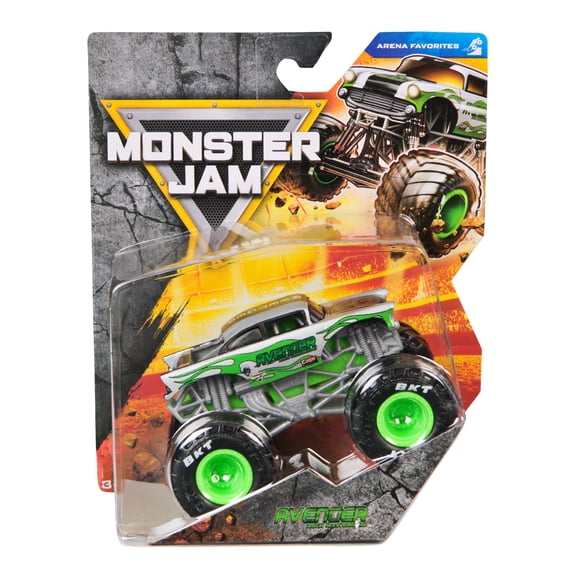 Monster Jam Avenger Monster Truck, 1:64 Scale