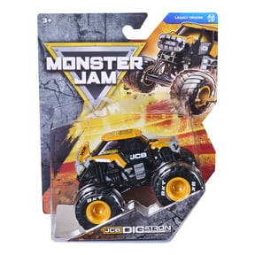 Monster Jam, Official Digatron Monster Truck, Die-Cast Vehicle, 1:64 Scale, Kids Toys for Boys Ages 3 and up