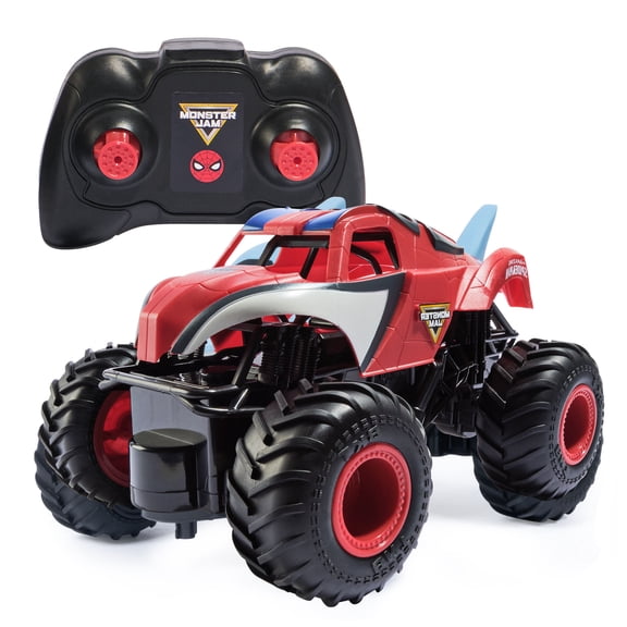 Monster Jam, Marvel The Amazing Spider-Man RC Monster Truck, 1:24 Scale