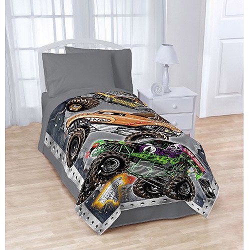 Monster Jam 62" x 90" Blanket, 1 Each