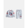 thumbnail image 1 of Monster Jam Baby Boys' Front Back Graphic Sweatshirt and Joggers, 2-Piece, Sizes 0/3M-24M, 1 of 5