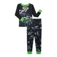 thumbnail image 1 of Monster Jam Boys Long Sleeve Tee and Pants Pajama Set, 2-Piece, Sizes 4-10, 1 of 3