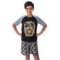 thumbnail image 1 of Monster Jam Boys' MAX-D Monster Truck 2 PC Shirt And Shorts Pajama Set, 1 of 7