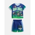 thumbnail image 1 of Monster Jam Boys Graphic Soccer Jersey and Matching Shorts Set, 2-Piece, Sizes 4-16, 1 of 8