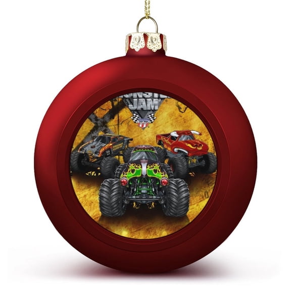 Monster-Jam Christmas Balls Xmas Decor Ball Festival Party Decoration Tree Hangings