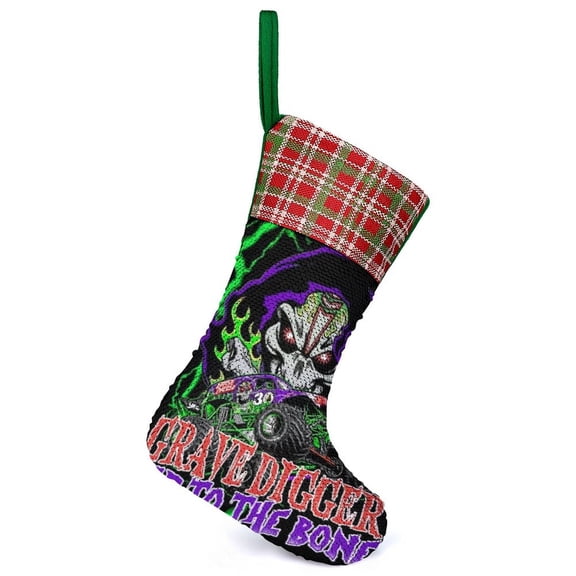 Monster Jam Christmas Stocking Santa Claus Stockings Xmax Gift Socks Christmas Tree Decoration Party Ornaments Hangings