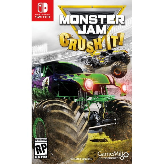 Restored Monster Jam Crush It - Nintendo Switch