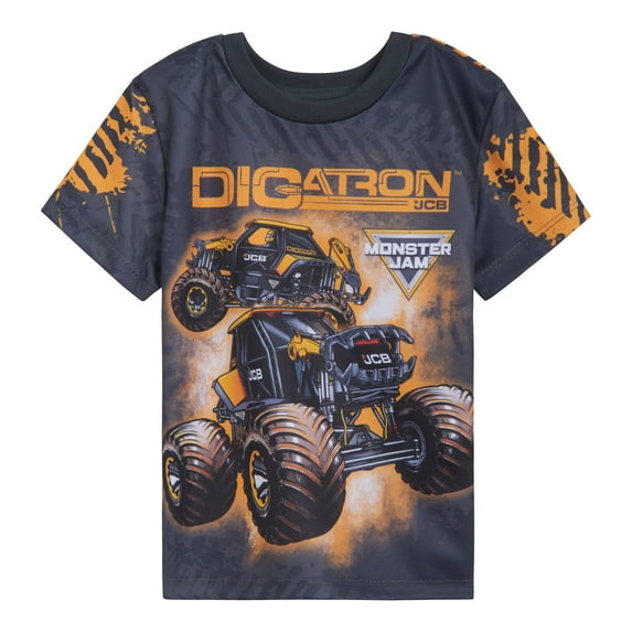 Monster Jam Digatron T-Shirt Toddler to Big Kid