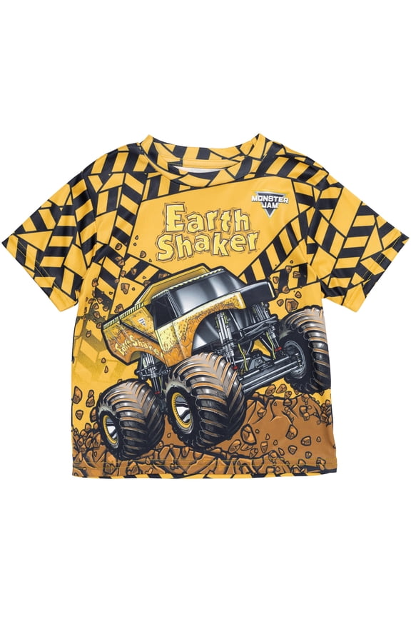 Earth Shaker Little Boys T-Shirt Toddler to Big Kid