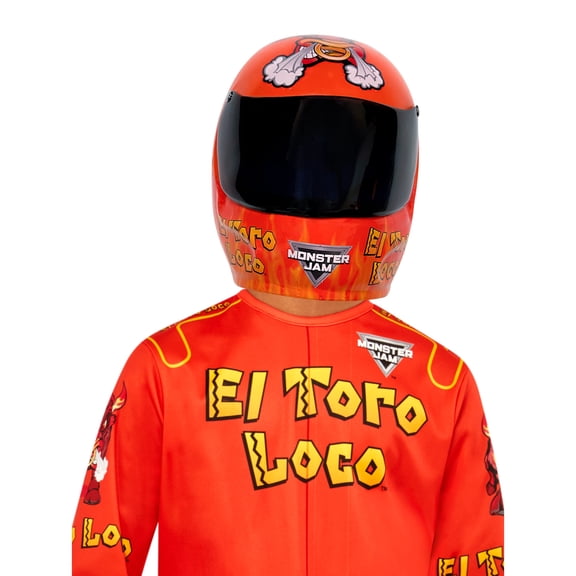 Monster Jam El Toro Loco Half Mask for Kids by Rubies