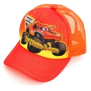 Monster Jam Youth Boys' Strapback Baseball Cap El Toro Loco Orange