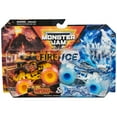 thumbnail image 1 of Monster Jam Fire and Ice Dragon Vs. Max-D Die-Cast Monster Trucks, 1 of 7