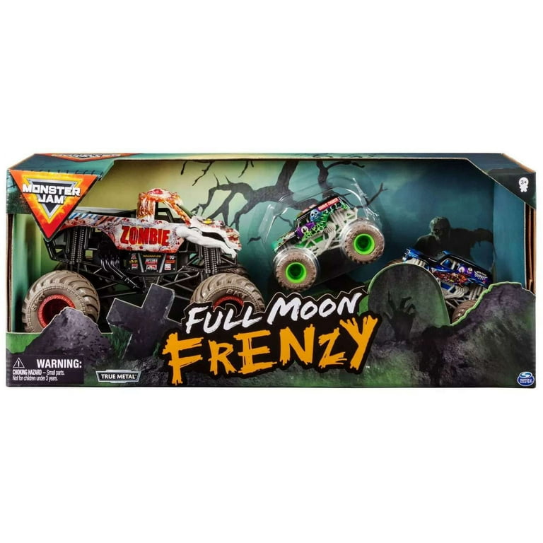 Monster Jam Official Kids Toy Trucks - Full Moon Frenzy