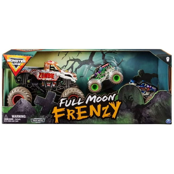 Monster Jam Full Moon Frenzy Monster Trucks 3-Pack