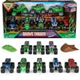 thumbnail image 1 of Monster Jam, Grave Digger 40th Anniversary 8-Pack Monster Trucks with Bonus Accessories, 1:64 Scale, Kids Toys for Boys and Girls 3 and up, 1 of 9